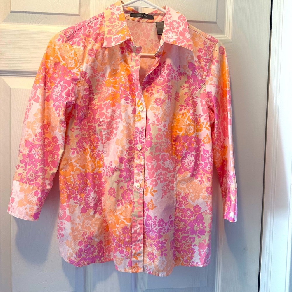 Liz Claiborne cotton shirt, size 4